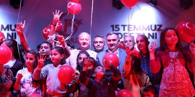 Develi’de 15 Temmuz Demokrasi Ve Milli Birlik Günü Kutlamaları Başladı