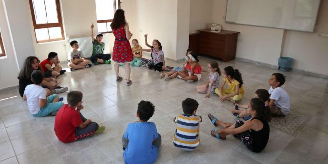 Odunpazarı’nda Çocuklara Drama Dersi
