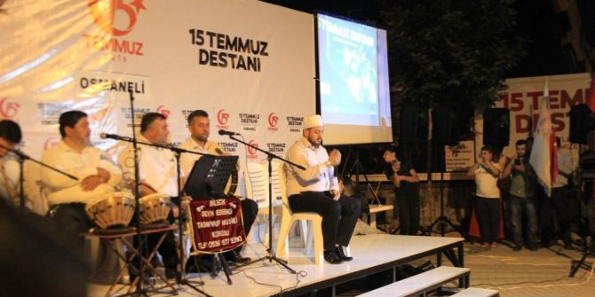 Demokrasi Nöbetine Osmaneli Halkı Büyük İlgi Gösterdi