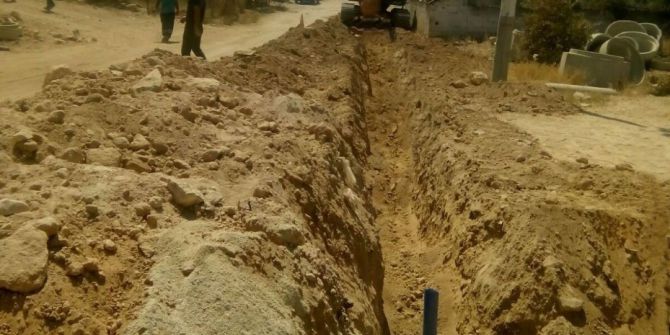 Beyler Mahallesi’de İçme Suyu Hattı Yenilenmesi