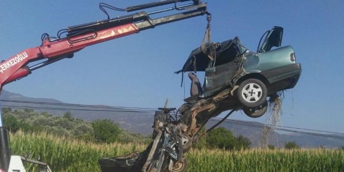 Bozdoğan’da Feci Kaza; 2 Yaralı