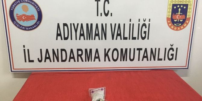 Jandarma Ekiplerince Esrar Maddesi Ele Geçirildi