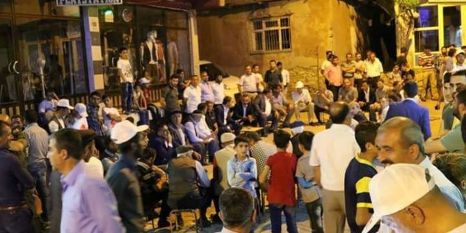 Pervari’de Binlerce Kişi Milli İrade İçin Sokaklara Döküldü