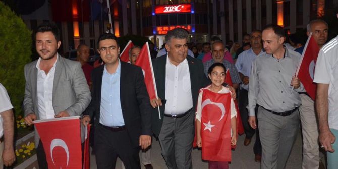 Ereğli’de Binler 15 Temmuz Nöbetinde