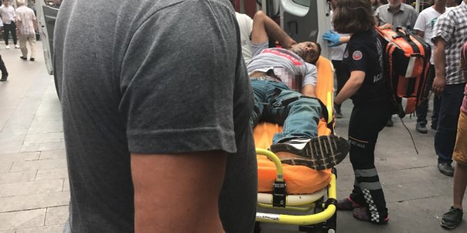 Torbacı Olduğu İddia Edilen Şahsa Kafede Silahlı Saldırı