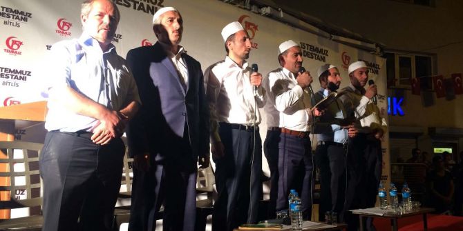 Bitlis’te ‘Demokrasi’ Nöbeti