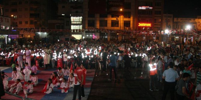 15 Temmuz Demokrasi Ve Milli Birlik Günü Etkinliği Sürüyor
