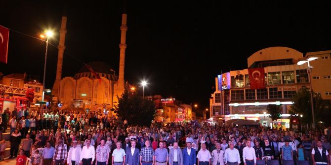 Develi’de 15 Temmuz Destanı Etkinliklerinde Muhteşem Final