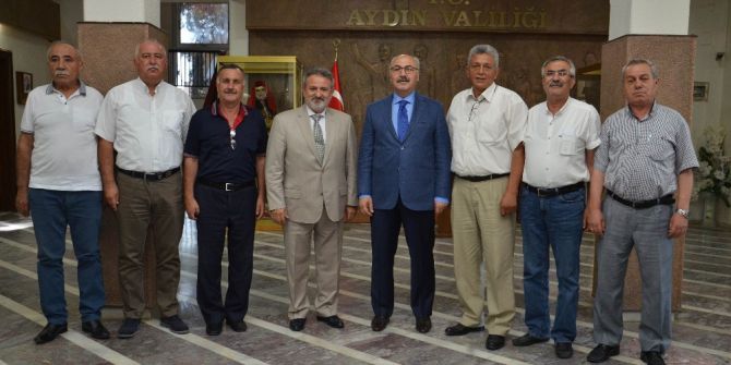 Aydın Esnafından Vali Köşger’e ‘Hoş Geldin’ Ziyareti