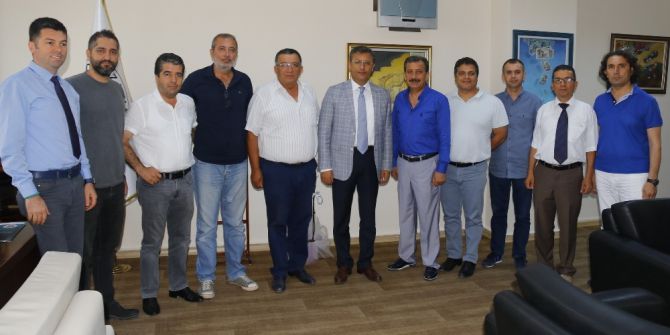 Mgc’den Akdeniz Belediye Başkanı Pamuk’a Ziyaret