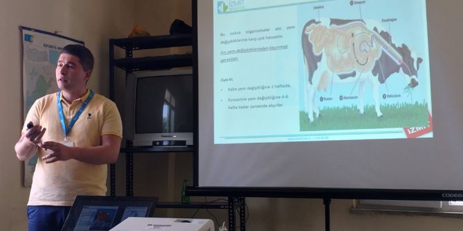 İzmit’te 4 Köyde Süt İnekçiliği Anlatıldı