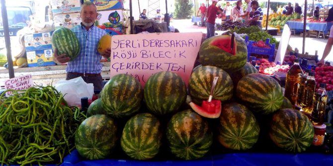 Bilecik’in Yerli Karpuzu Görücüye Çıktı