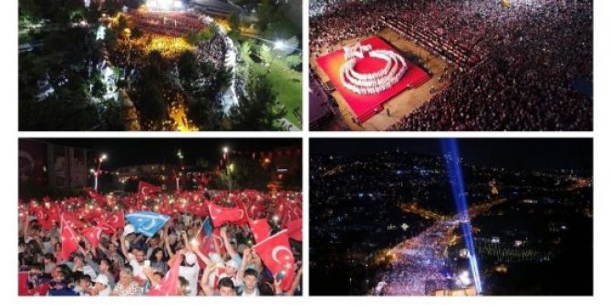 Hafızların Türk Bayrağı Kareografisi Twitter’da Gündem Oldu