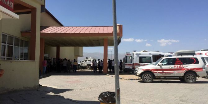 Hakkari’de Patlama