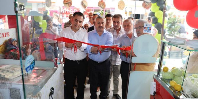 Gözleme Cafe’yi Başkan Baran Açtı