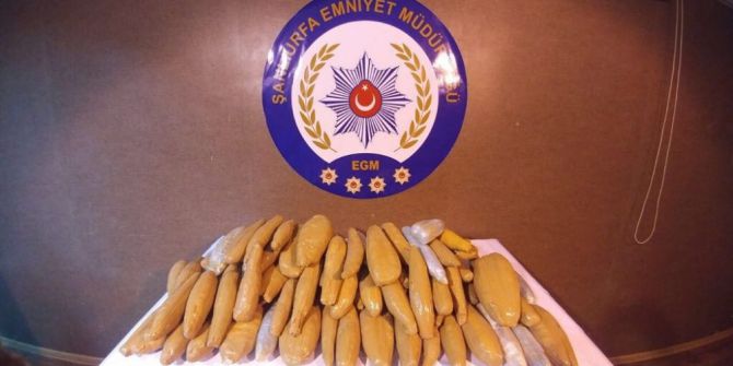 Şanlıurfa’da 30 Kilo Esrar Ele Geçirildi