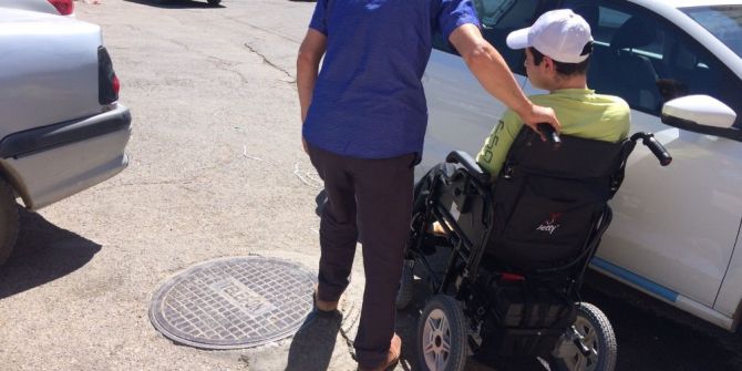 Engellilere Hatalı Park Engeli