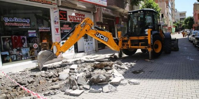 Siirt Belediyesinden Yol Çalışmaları