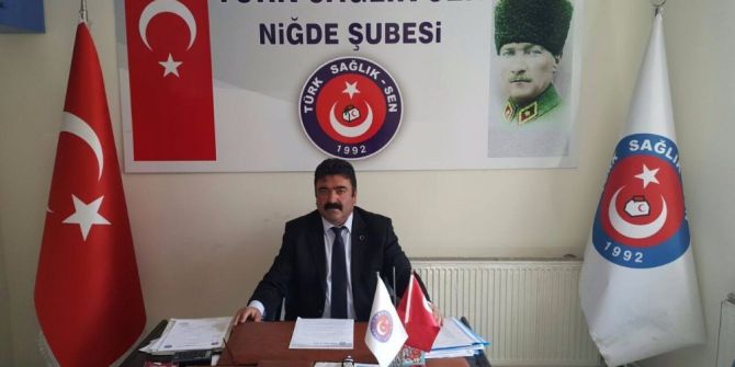 Kamu-sen Niğde İl Başkanı Adnan Özer: