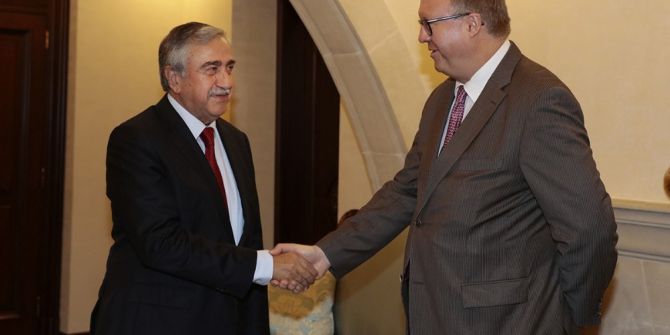 Akıncı, Abd’li Ve Alman Büyükelçileri Kabul Etti