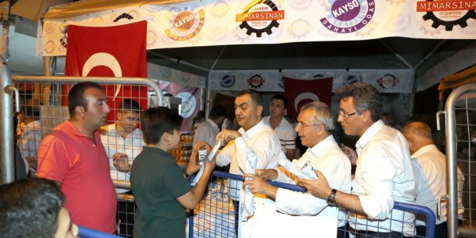 Kayso 15 Temmuz Hain Darbe Girişiminin Yıldönümü Etkinliklerinde Yerini Aldı