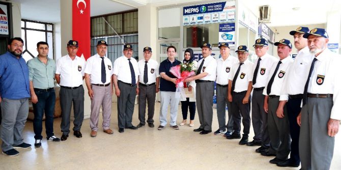 Başkan Yazgı, Gaziler Derneğini Ziyaret Etti