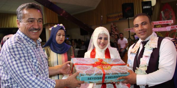 Seydişehir’de Yeni Evlenen Çiftlere Düğün Seti