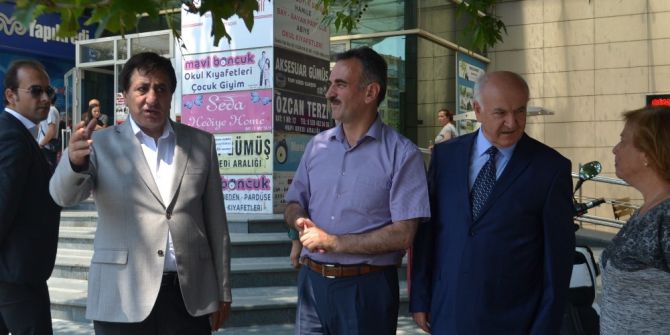 Vali Küçük Avm’yi İnceledi