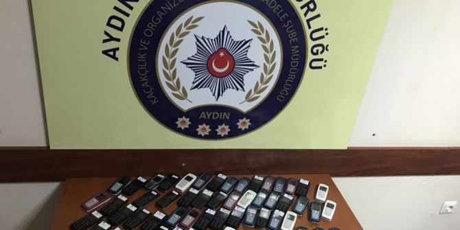 Aydın’da 73 Adet Kaçak Cep Telefonu Yakalandı