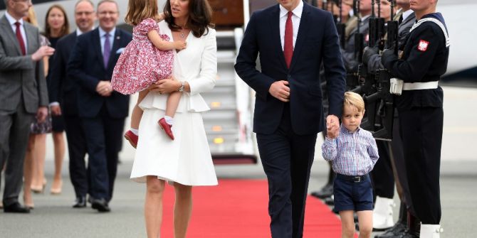 Cambridge Dükü Ve Düşesi Varşova’da