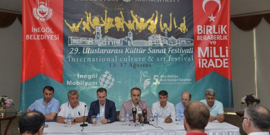 İnegöl Kültür Ve Sanat Festivali Başlıyor