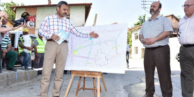 Çorum Belediyesi’nden Yeni Yol Ve Otopark Çalışmaları