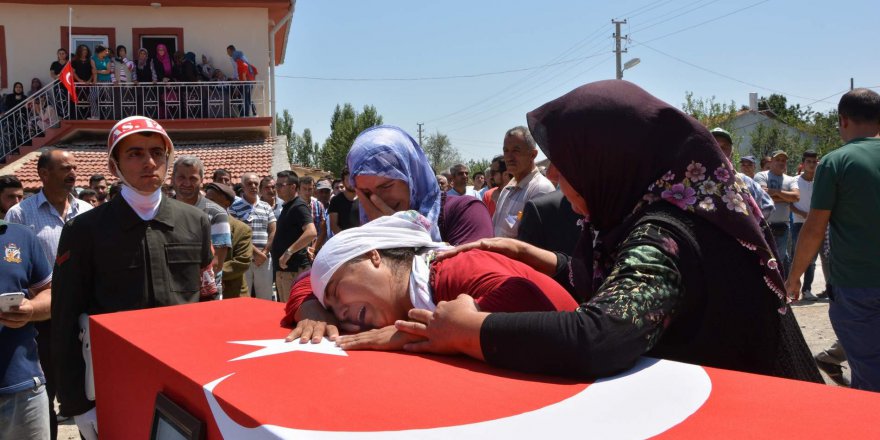 Şırnak Şehidi Çankaya, Meleketi Afyonkarahisar’da Toprağa Verildi