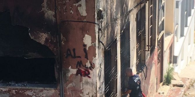 Kuşadası’nda Yangın