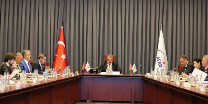 Rektör Elmas, Deprem Danışma Kurulu Toplantısına Katıldı