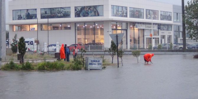Tekirdağ’da Sağanak