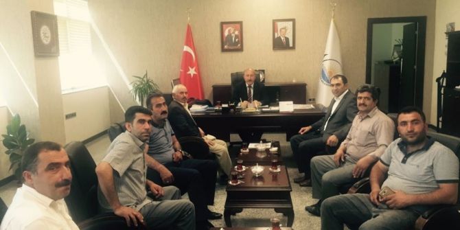 Başkan Berge’den Genel Sekreter Yardımcısı Tamer’e Teşekkür