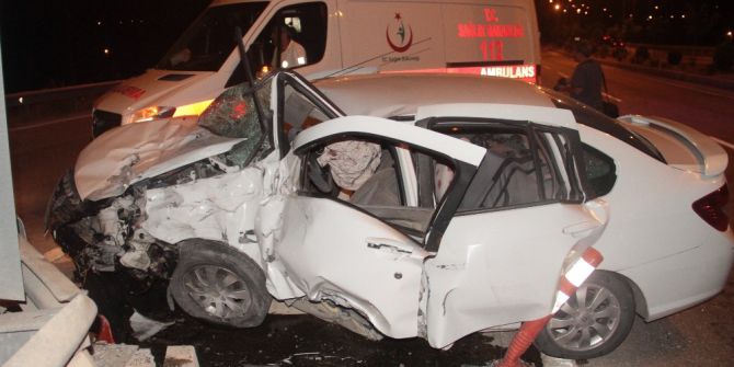 Elazığ’da Trafik Kazası:2 Yaralı