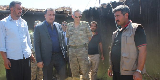 Siverek Kaymakamı Acılı Aileyi Ziyaret Etti