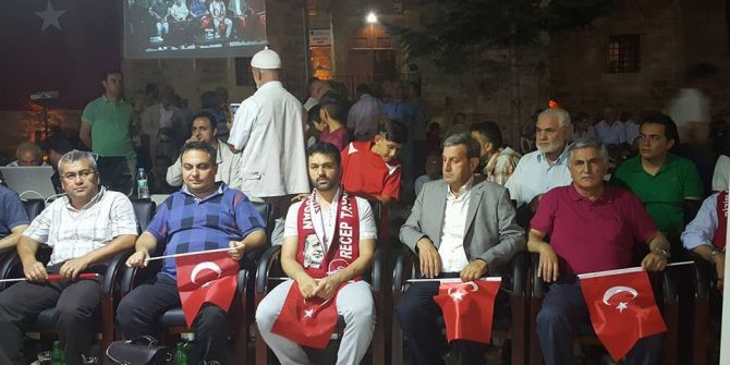 15 Temmuz Gazisi Simav’da Halkla Buluştu