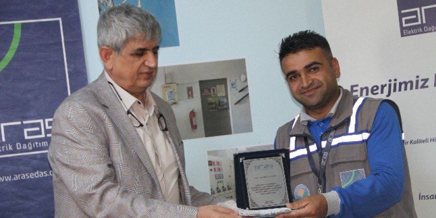 Aras Edaş İş Sağlığı Ve Güvenliğine Uyan Personelini Ödüllendirdi