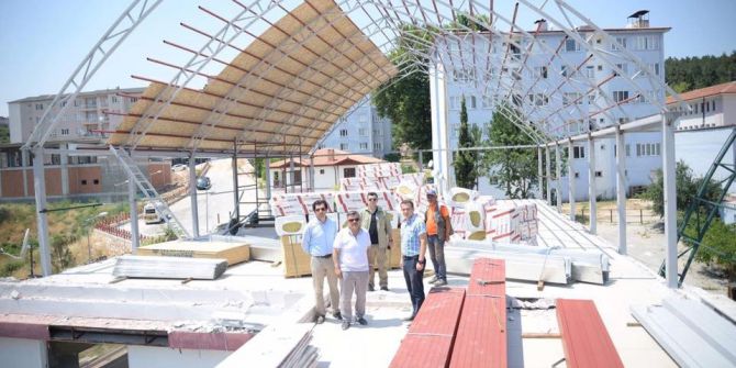 Başkan Yağcı İnşaat Çalışmalarını Yerinde İnceledi