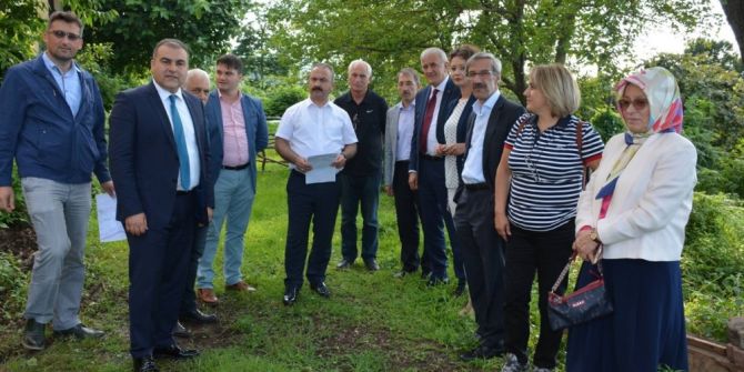 Görele’de Yeni Üniversite Binasının Yapılacağı Arazide İnceleme Yapıldı.