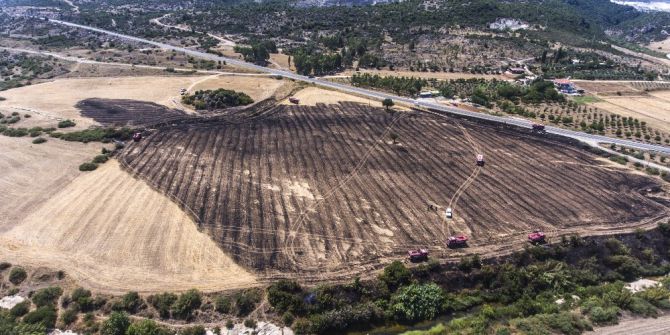 Ziraat Alanlarında Yangına Müdahalenin Önemine Vurgu