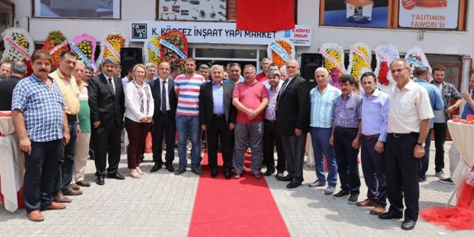 Gürsu’nun İş Yerini Başkan Baran Açtı