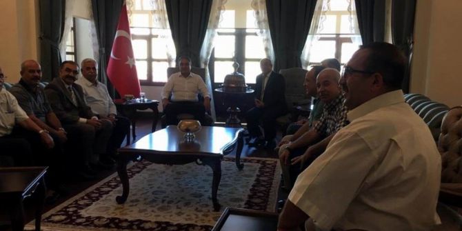 Vali Tekinarslan’a Ziyaretler Sürüyor