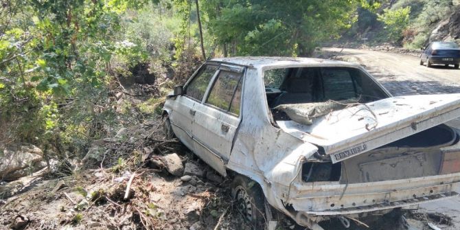 Burhaniye’deki Selde Büyük Hasar