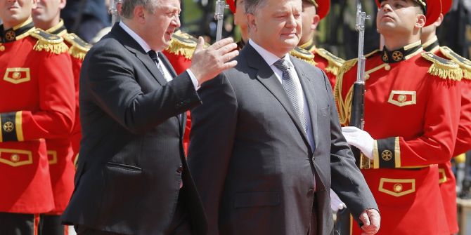 Petro Poroşenko Gürcistan’da