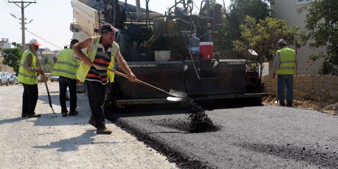 Manavgat Ulukapı’da Asfalt Çalışması