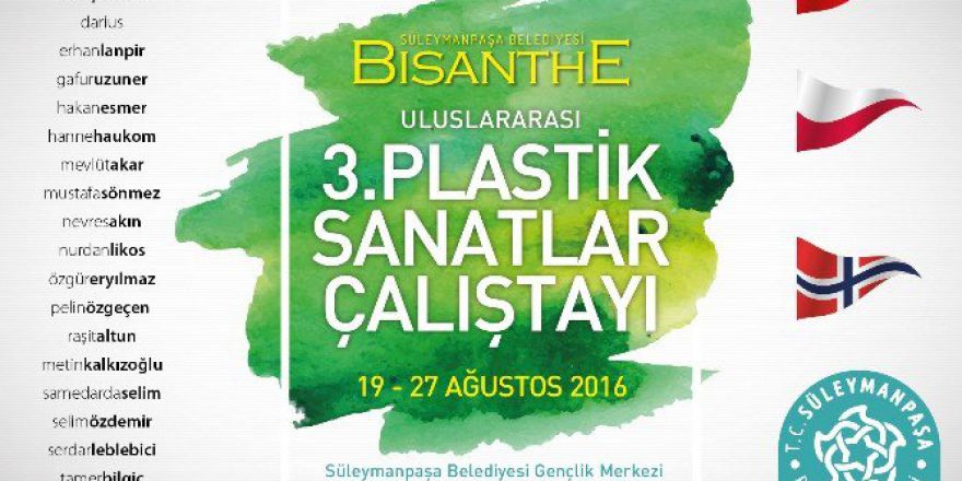 Plastik Sanatlar Çalıştayı Başlıyor